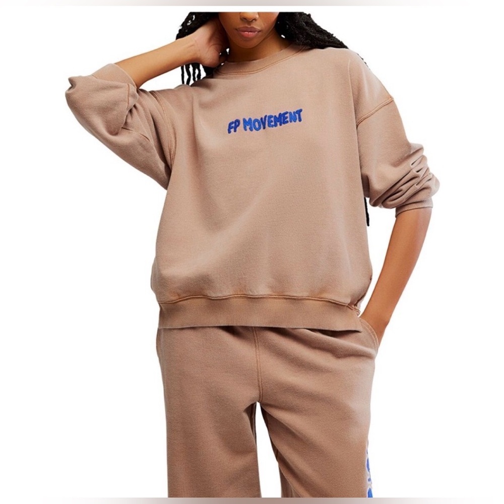 FP Movement All Star Embroidered Pullover